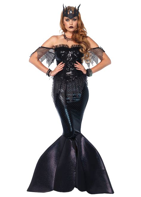 Mermaid Dark Water Siren Women Costume Sexy Costumes