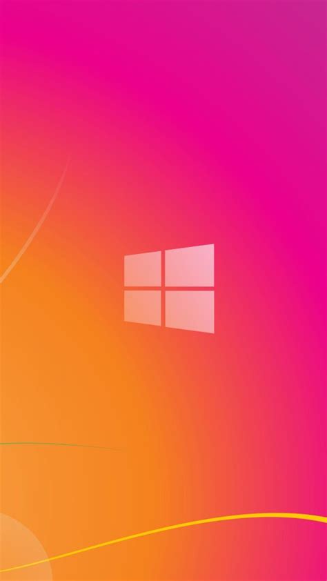 Sunset Abstract Pink Orange Windows 8 Microsoft Wallpaper
