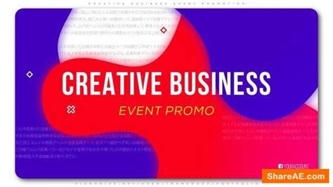 Videohive Creative Business Event Promotion Free After Effects