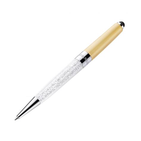 Swarovski Crystal Pen Crystalline Stardust Stylus Pen Light Peach