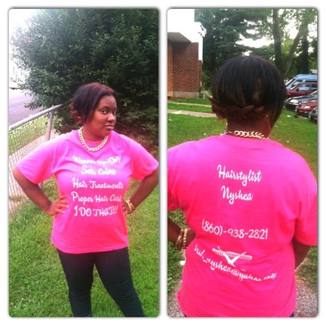 College ruled, blank, with a soft cover, size of 6 x 9 inches perfect to keep your notes handy at all time. Salon T-Shirt Design Ideas - Custom Salon Shirts & Clipart ...