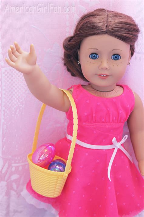 Nail art designs | cute hairstyles ideas. Doll Hairstyle: Fancy Buns for Easter! (AmericanGirlFan)