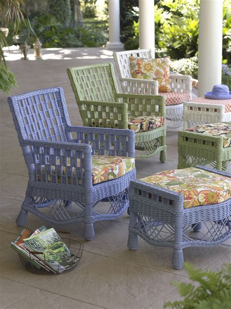 Love These Summer Cottage Wicker Chairs From Gardeners Supply Company