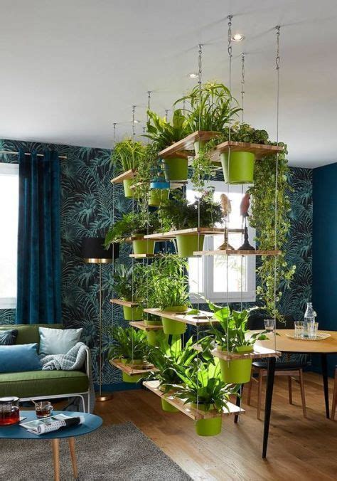 A Living Room Filled With Lots Of Green Plants