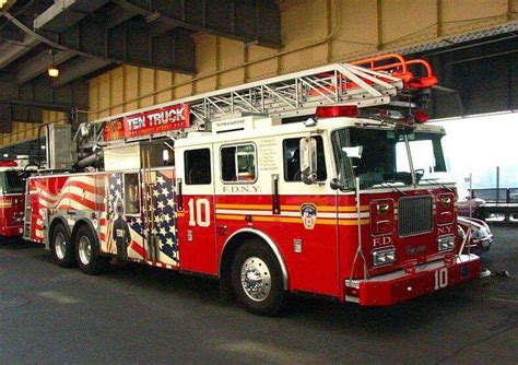 Since my mod only is a texture mod you cannot expect anything changed on the model. FDNY Ladder 10 Seagrave 100' RMA | Fire trucks, Trucks ...
