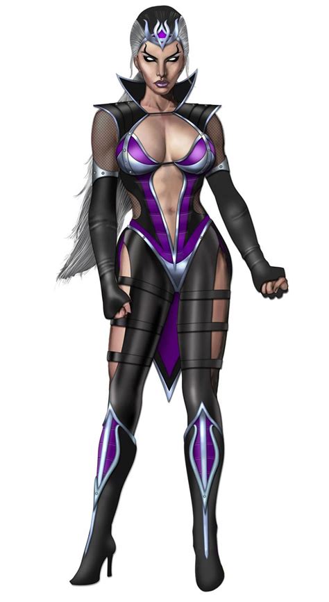 Sindel Official Render Art From Mortal Kombat 2011 Con Imágenes Personajes De Mortal