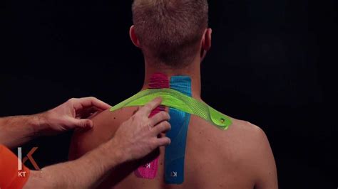 Kt Tape Neck And Shoulder Youtube