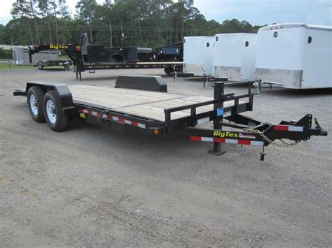 14tl 20bk Big Tex 20 Tandem Axle Tilt Deck Equipment Trailer Texas