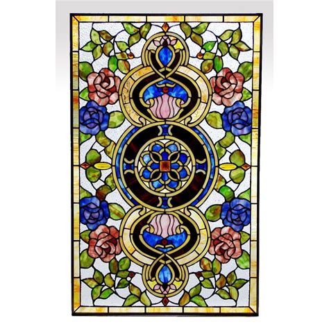 Tiffany Style Stained Glass Window Panel Foter
