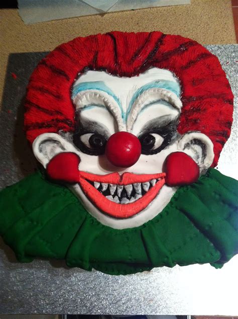 Simones Cake Creations Killer Klown Cake