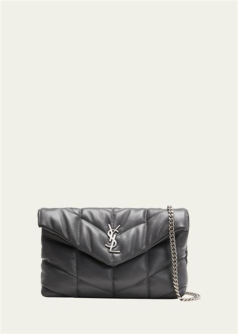Saint Laurent Loulou Ysl Mini Quilted Crossbody Bag Bergdorf Goodman
