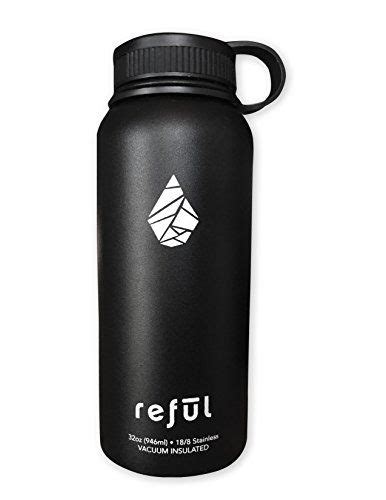 Reful Stainless Steel Water Bottle Double Wall Vacuum Insulated Hot