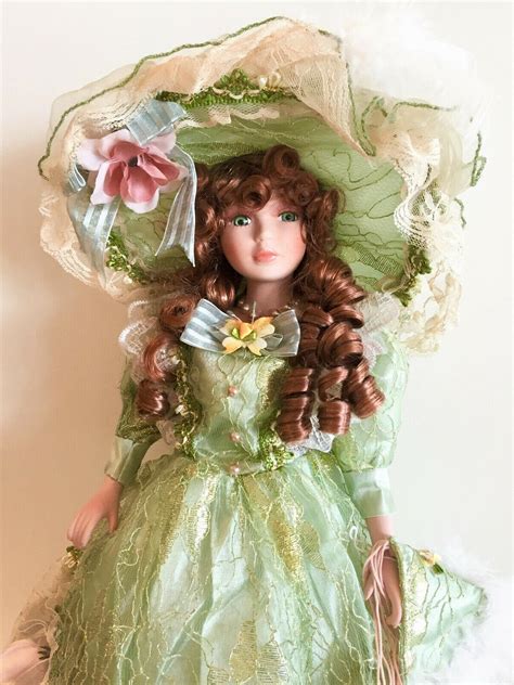 Victorian Porcelain Doll Limited Edition Collectible Porcelain Dolls