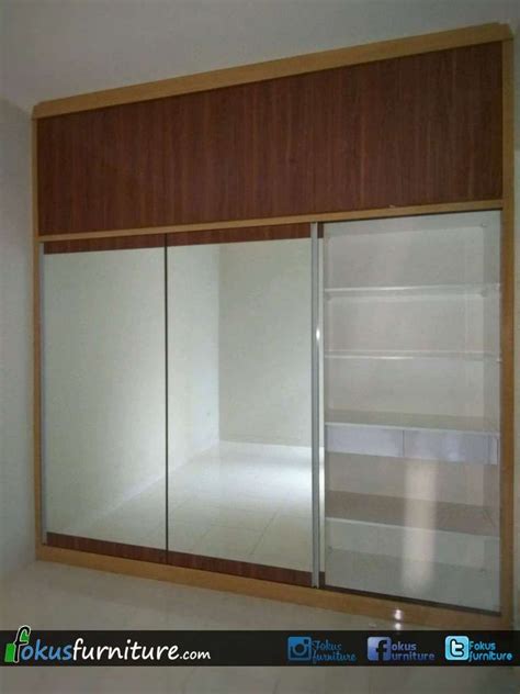 Tetapi di indonesia juga masih banyak peminatnya. Lemari 3 pintu geser Cimanggu Bogor | Mebel, Lemari, Pintu ...