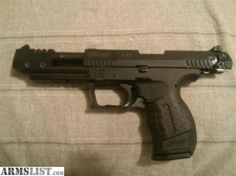 Armslist For Saletrade Walther P22 W Extended Barrel