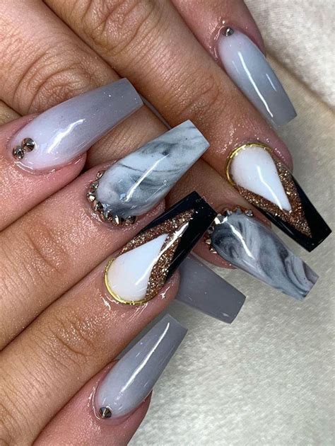 50 Trendy Marble Nail Designs You Must Try Style Vp Page 40