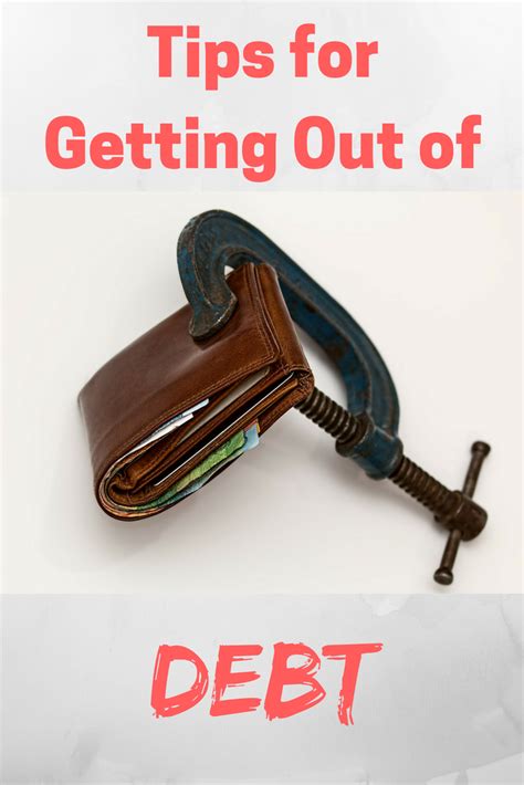 Tips For Getting Out Of Debt Debt Discipline Sharing My Best Tips