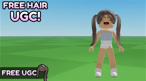 Quickmy Free Ugc Hair Pigtails Item Drop Youtube