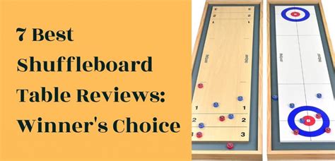 7 Best Shuffleboard Table Reviews Winners Choice