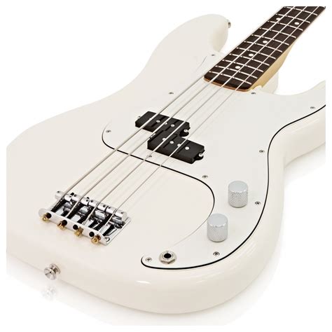 Fender Standard Precision Bass Rw Arctic White At Gear4music