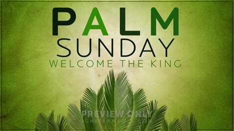 Palm Sunday Title Graphics Igniter Media