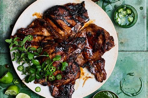 She notes if you soak pork chops in buttermilk (or regular milk), that can also tenderize them. Soy-Basted Pork Chops with Herbs and Jalapeños recipe | Epicurious.com