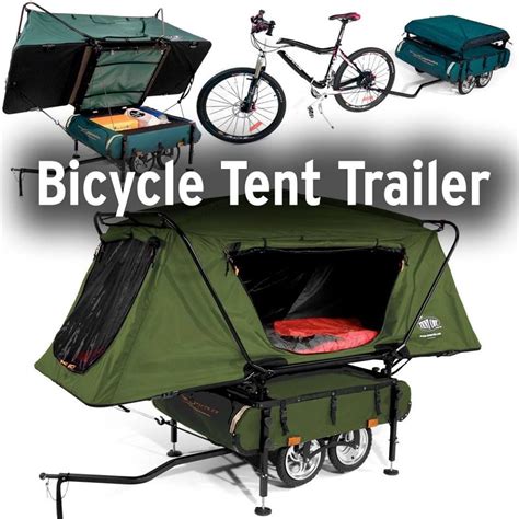 Bicycle Tent Trailer Bicycle Camping Camping Camper Camping