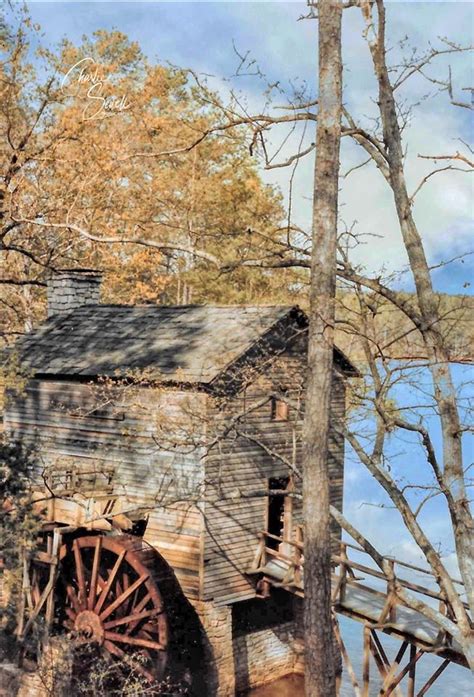 Forgotten Georgia Grist Mill In Stone Mountain Park