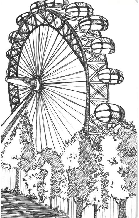 The London Eye By Onceuponapencil On Deviantart