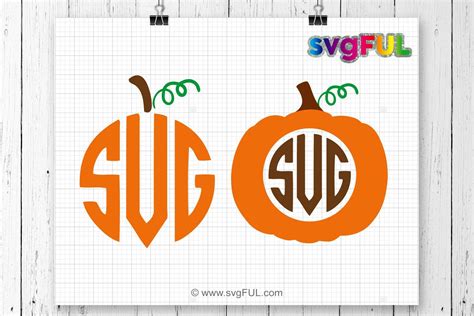 Free Pumpkin Monogram Svg Files 993 Crafter Files Free Svg Cut