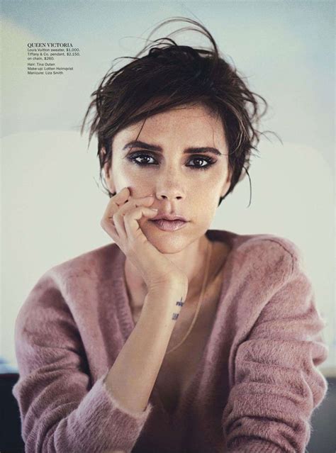Victoria Beckham By Boo George For Vogue Australia The Harder You