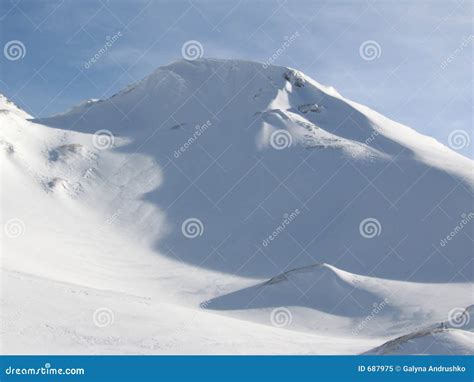 Snow Hill Stock Image Image Of Lifestyle Rock Holiday 687975