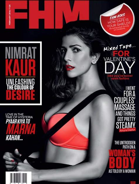 Nimrat Kaur Wore Her Bra On The Cover Of This Magazine