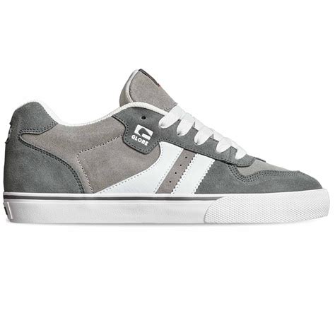 Globe Encore 2 Skate Shoes Trainers Charcoal White Hyped Sports