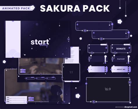 Sakura Stream Pack Dexpixel