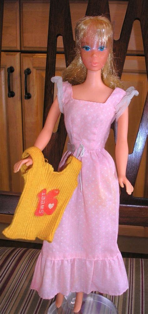 Vintage Tnt Barbie 1974 Sweet Sixteen 16 Doll In Original Outfit And Tee