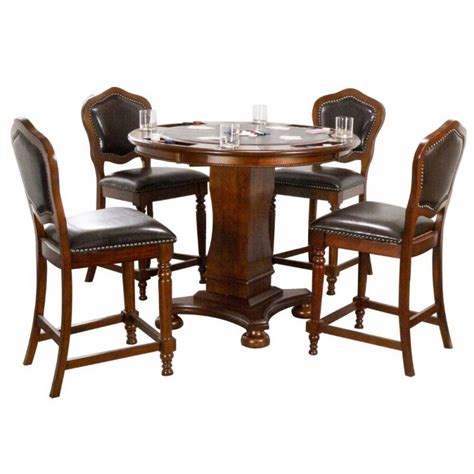 Sunset Trading Bellagio 5 Piece 42 Round Counter Height Dining
