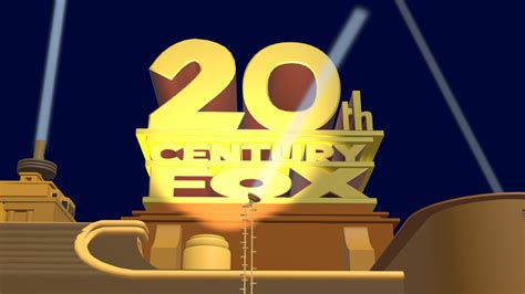 20th Century Fox 1994 Logo Remake 3d Model Ph
