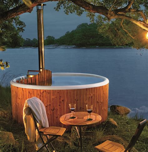 Wooden Hot Tubs From Skargards 4 Person Hot Tub