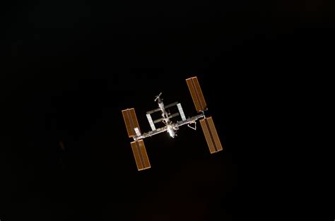 View Of Iss Taken During The Sts 118 Approach Johnson Space Center