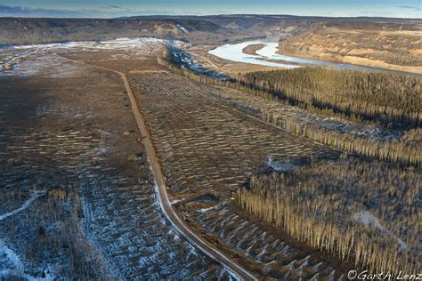 In Photos The Destruction Of The Peace River Valley For The Site C Dam