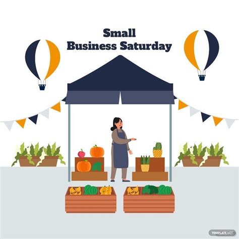 Small Business Saturday Poster Vector In Illustrator Eps  Png