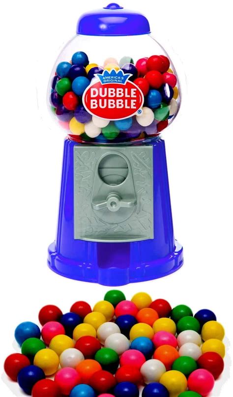 Playo 7 Coin Operated Gumball Machine Toy Bank Dubble Bubble Classic