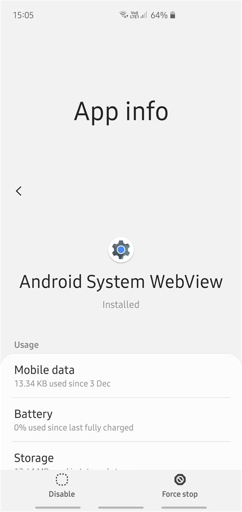 But when you try to do so, the update gets stuck. Solved: Android System WebView update problem - Samsung ...