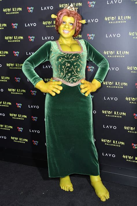 Heidi Klum Shrek Halloween Costume 2018 Popsugar Celebrity Uk Photo 18