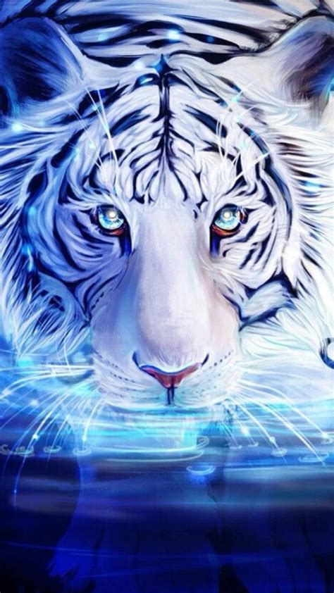 3d White Tiger Wallpapers