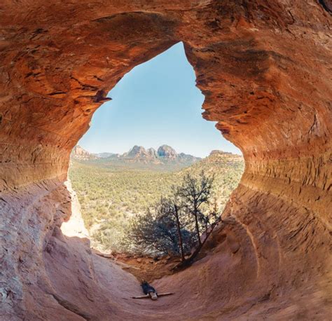 Hiking Guide To The Hidden Birthing Cave In Sedona Arizona A Hidden