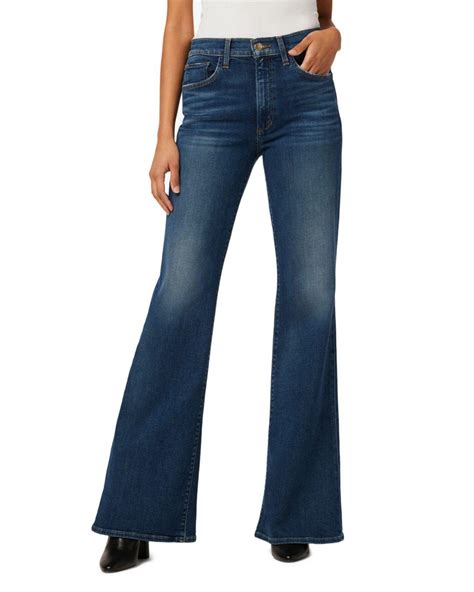 Joe S Jeans The Molly High Rise Flare Leg Jeans In Lobos In Blue Lyst