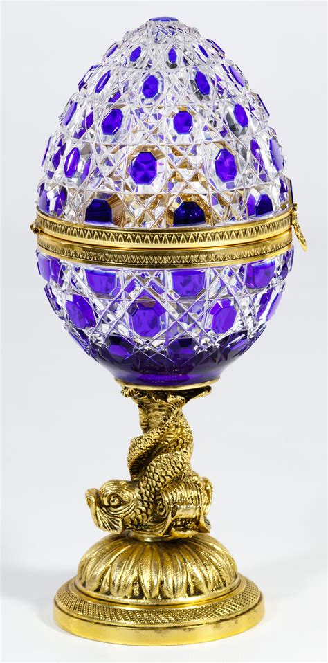 Faberge Crystal Egg Sold At Auction On 16th August Bidsquare