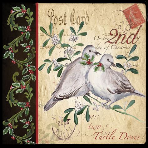 Tre Sorelles Art Licensing Program Christmas Bird Twelve Days Of